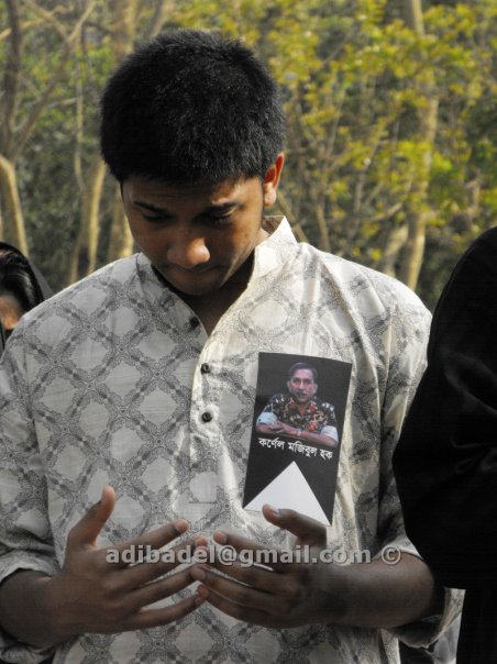 Son of Col. Mujibul Hoque