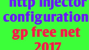 জিপি ফ্রি নেট configuration তৈরি করুন। নতুন Apps http injector এর মাধ্যমে