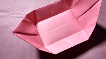 কাগজ দিয়ে ট্রে বা Tea Plate বানান খুব সহজেই