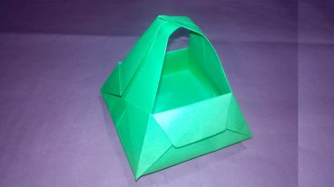 কাগজ দিয়ে ঝুড়ি বানানোর সহজ উপায়