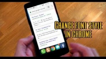 কিভাবে ক্রোম ব্রাউজারের ফন্ট স্টাইল চেঞ্জ করবেন