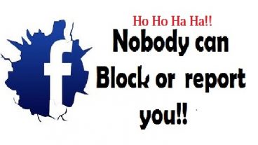 ফেসবোকে কেও আপনাকে Block বা Report  করতে পারবেনা। Made By Masum Scientist