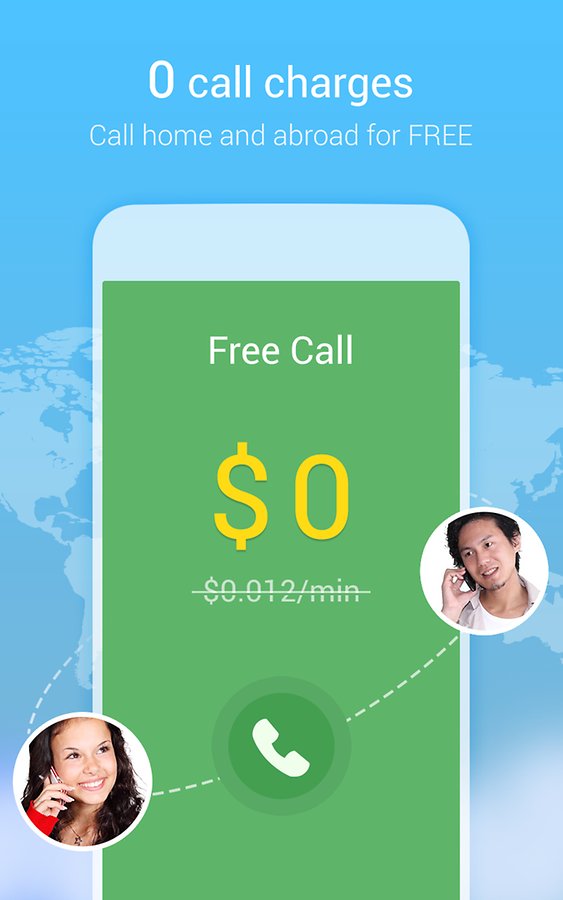 পৃথিবীর যেকোনো প্রান্তে ফ্রীতে কল করুন