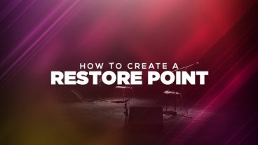 How to create a System Restore Point in Windows 10, 8 and 7 . Simple, and easy.