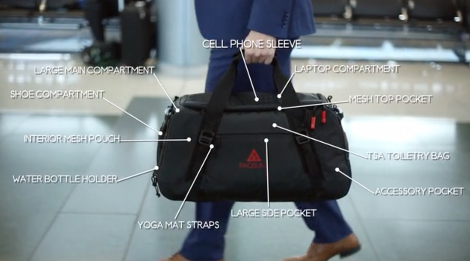 ব্যাগ নিজেই সাফ করবে ময়লা কাপড় [ Video]