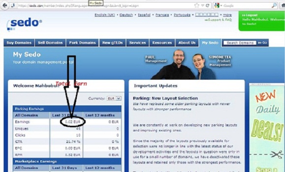 ডোমেইন পার্কং করে আয় করুন হাজার ডলার