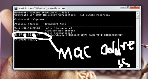 আপনার পিসির mac address বের করুন একদম সহজেই