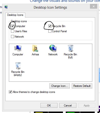 উইন্ডোজ ৮ এ My Computer এর শর্টকাট ডেক্সটপ এ আনার সহজ উপায়