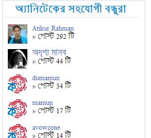 আপনার সাইট এ টপ অথর শো করাতে চান? তাহলে নিয়ে নিন কোড