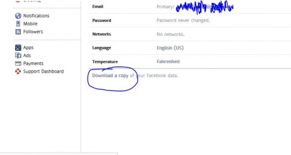 আপনার ফেসবুক অ্যাকাউন্ট এর সকল কিছুর ব্যাকআপ নিয়ে রাখুন এখনি