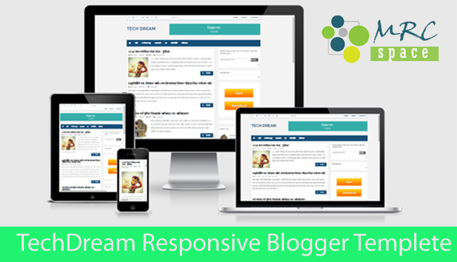ডাউনলোড করে নিন TechDream বাংলা রেস্পন্সিভ ব্লগার টেম্পলেট ফ্রীতেঁ