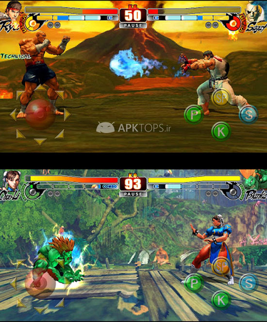 অ্যান্ড্রয়েড ডিভাইস ব্যবহার কারীদের জন্য মজার একটি গেমস Street Fighter IV HD