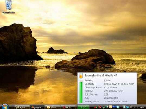 আপনার ল্যাপটপ এর জন্য দারুন একটি ব্যাটারি বার যা দি আপনি আপনার ব্যাটারি নিয়ন্ত্রন করতে পারবেন