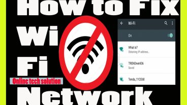 এন্ড্রোয়েড ফোনের ওয়াইফাই সমস্যার সমাধান।