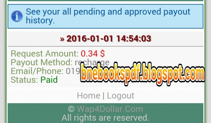 এবার আয় করুন যে কারো ব্লগ থেকে। আর নিজের সাইট থেকে আয় থাকছেই। আর পেমেন্ট নিন বিকাশ, পেজা, Skrill, মোবাইল রির্চাজের মাধ্যমে। পেমেন্ট প্রুফসহ।