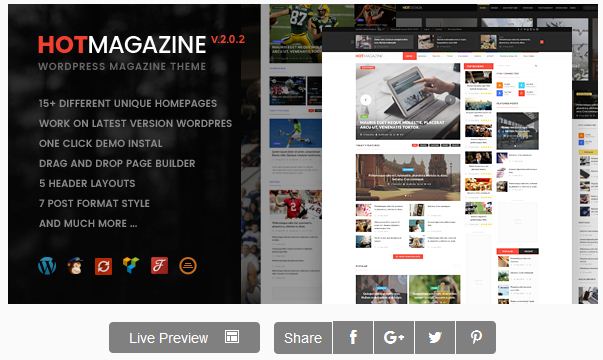 অসাধারন wordpress theme free download