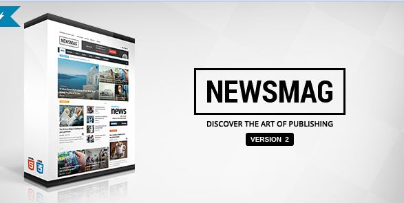 অসাধারন NewsMag wordpress theme free download