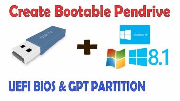 কিভাবে একটি Pendrive কে Bootable করা যায় UEFI BIOS  এর জন্য