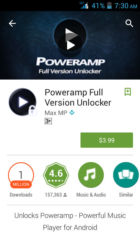 পেইড এপ্স দিয়ে সাজিয়ে নিন আপনার এনড্রইড ফোন,সাথে তো ফ্রি ডাউনলোড থাকছেই ((PowerAmp Full version unloocker))((৫ম পর্ব))