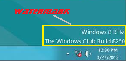 Windows 8 এর ডেক্সটপ Watermark মুছে ফেলতে এই পোস্টটি অনুসরণ করুন।