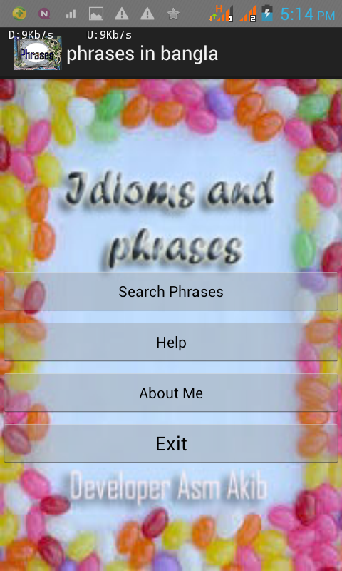 idioms and Phrases  E2B  এবং B2E চরম একটি Apps এবং আরো অনেক কিছু