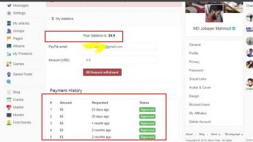 জীবনপাতা থেকে আমার মোট ইনকাম 293 ডলার