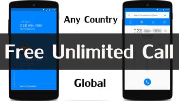 Unlimited Free Call ফ্রি কথা বলুন যে কনো দেশে যে কনো নাম্বারে আনলিমিটেড ক্রেডিট সহ