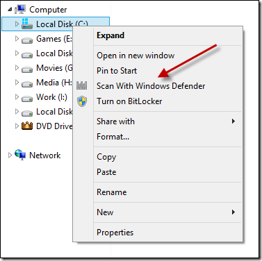 কিভাবে Windows Defender এর Scan Option রাইট ক্লিক মেনু তে আনবেন [ভিডিও টিউটোরিয়াল]
