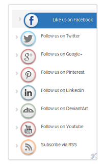 ব্লগার বন্ধুরা আপনার ব্লগে যুক্ত করুন “Beautiful CSS Expanded “Social Network” Widget”