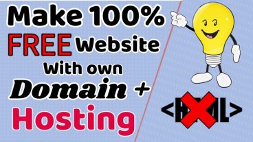 এইবার ফ্রীতে নিজেই বানিয়ে ফেলুন প্রফেশনাল ওয়েবসাইট কাষ্টম ডোমেন + আনলিমিটেড হোস্টিং এর সাথে।যারা আগে কখনো পারেন নি তারাও এইবার পারবেন মাত্র ১০ মিনিটে।