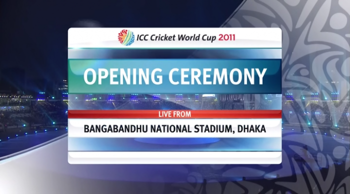 ডাউনলোড করুন হাই কোয়ালিটি ICC World Cup 2011 উদ্বোধনী অনুষ্ঠান