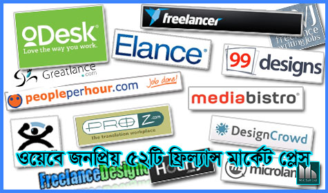 ওয়েবে সবচেয়ে জনপ্রিয় ফ্রী ৫২টি ফ্রিল্যান্স মার্কেটপ্লেসের ঠিকানা
