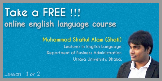 English_Language_Lesson টিউটোরিয়াল (Online English Language Course) Part – 02