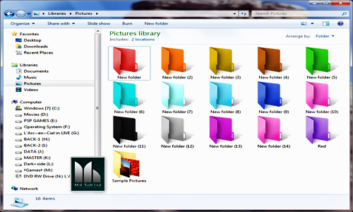 রঙিন করে নিন আপনার পিসির ফোল্ডারগুলো !!!!