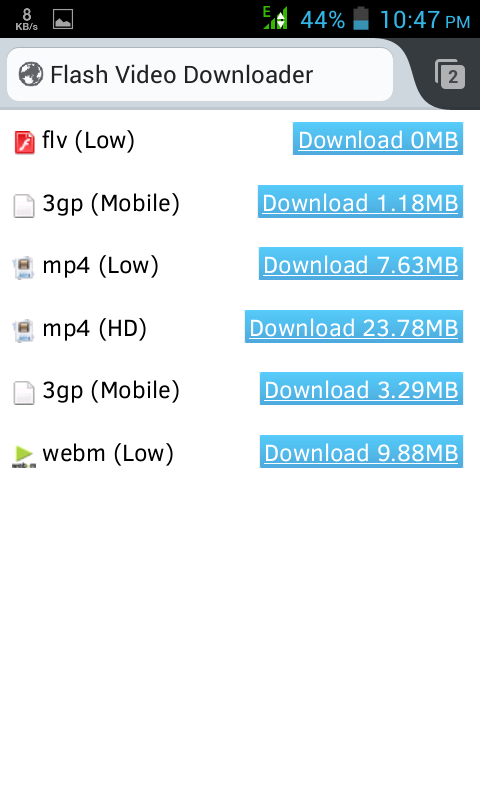 যে কোন ভিডিও ডাউনলোড করুন অ্যান্ড্রয়েড মোবাইলে !!!