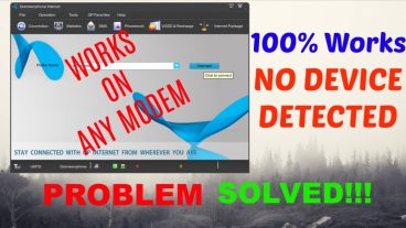 মোডেম কানেক্ট করলে নো ডিভাইস দেখায়? নিন সমাধান…দেখে রাখুন কাজে লাগবেই…