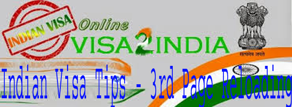 Indian Visa Tips টেম্পোরারী ফাইলের তিন নাম্বার পেজ উল্টা ঘোরার সমাধান ।