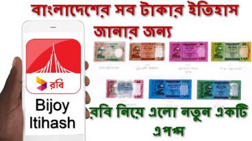 বাংলাদেশ এর গৌরবময় বিজয়গাঁথা লুকিয়ে আছে টাকার মাঝে