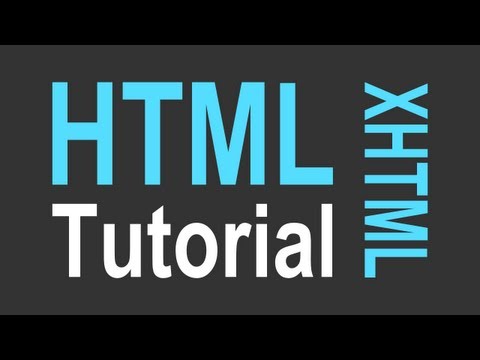 HTML টিউটোরিয়ালটি কেবল নতুনদের জন্য