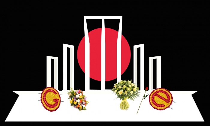 ২১শে ফেব্রুয়ারীর জন্য একটা ডুডল তৈরী করলাম।