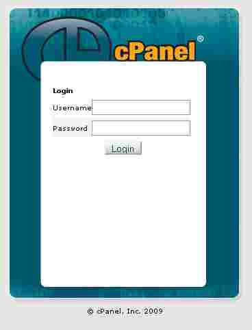cpanel a login
