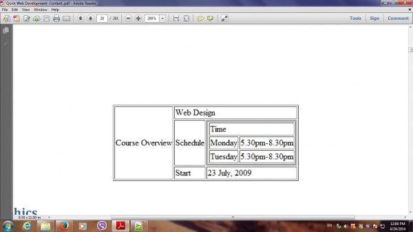 কলাম স্পান ও রো স্পান তৈরীতে সহায্য চাই