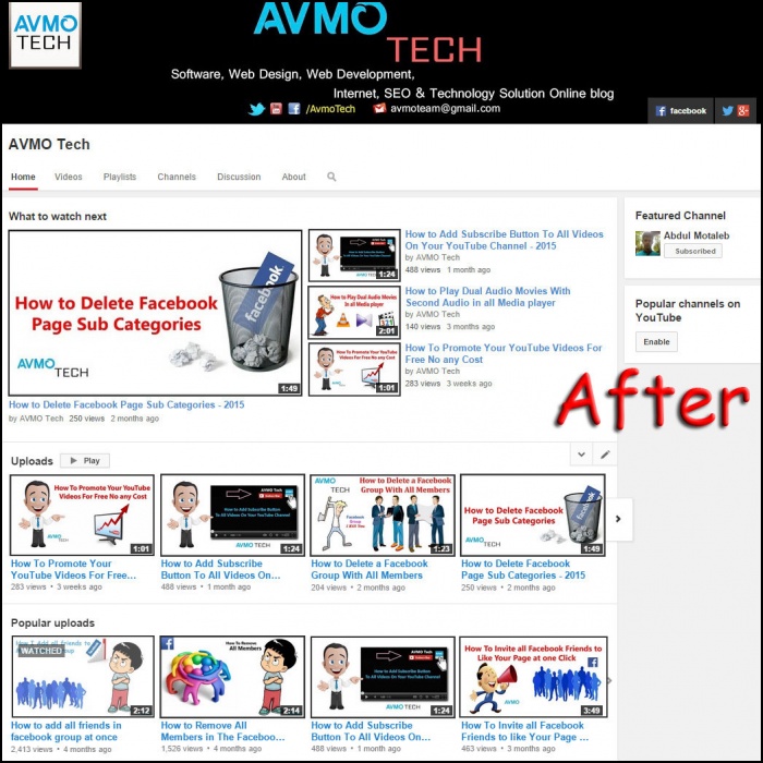 Add Sections On Your YouTube Channel Homepage