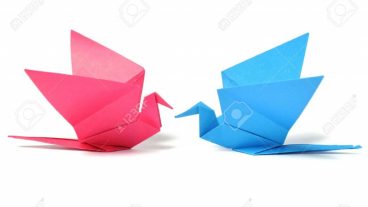 অরিগামী পেপার [পর্ব-০৭] :: কাগজ দিয়ে বানান আকর্ষণীয় একটি পাখি।