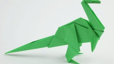 অরিগামী পেপার [পর্ব-০৯] :: চলুন কাগজ দিয়ে বানাই আকর্ষণীয় একটি ডাইনোসর।