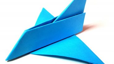 অরিগামী পেপার [পর্ব-১০] :: চলুন কাগজ দিয়ে বানাই আকর্ষণীয় একটি জেট বিমান