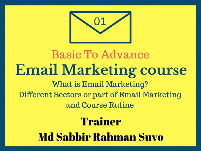 Basic To advance Email Marketing Part 1 (বাংলা)