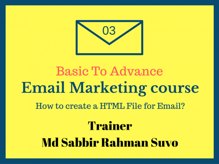 Basic To advance Email Marketing Part 3 (বাংলা)