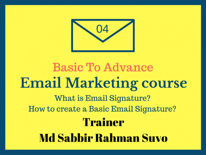 Basic To advance Email Marketing Part 4 (বাংলা)