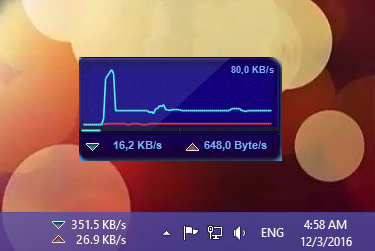 আপনার Computer বা Laptop এর নিচের Taskbar এ Internet Speed Show করান। ALL WINDOWS ACCPEPTED